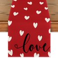thumbnail image 1 of Sm:)e Red Love Heart Valentine Table Runner 13 x 72 Inch, 1 of 7