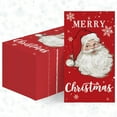 thumbnail image 1 of Sm:)e SantaClaus Christmas Paper Napkins 100pcs Winter Disposable Decorative Guest Napkins, Red, 1 of 8