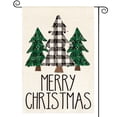 thumbnail image 1 of Sm:)e Winter Christmas Tree Garden Flag 12 x 18 Inch, 1 of 10