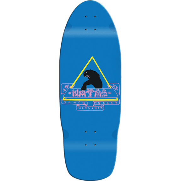 SMA Natas Black Panther First Ed Skateboard Deck 10x29 Cobalt