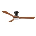 thumbnail image 1 of Smaair 52"  3 Blades Reverse Airflow Modern LED Smart Ceiling Fan with Light and Remote, 1 of 8