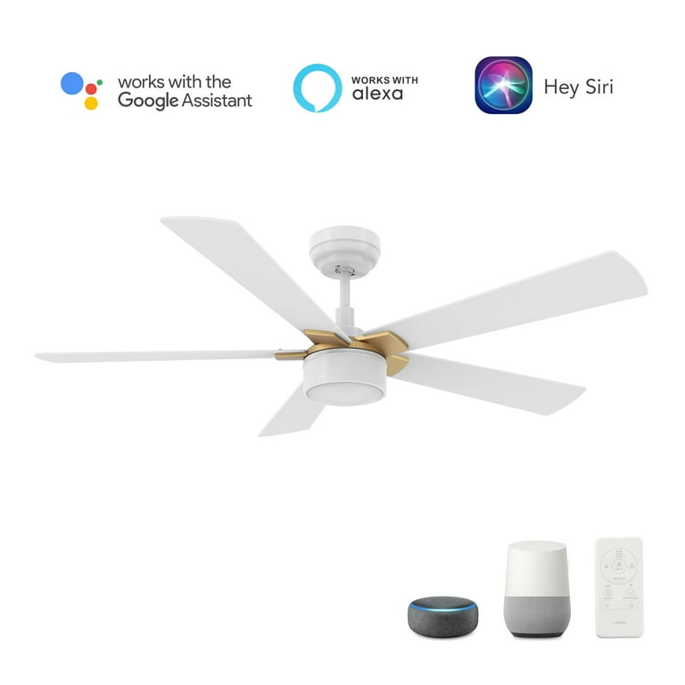 Smaair 52'' Blade Energy Efficient Smart Wifi Ceiling Fan with