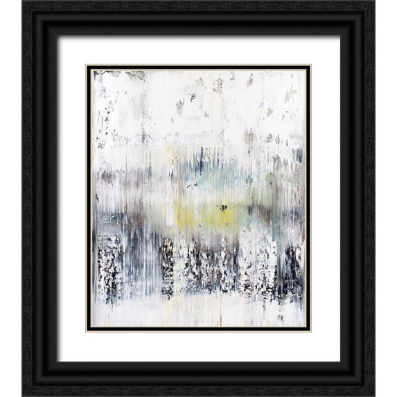 Smach, Radek 12x14 Black Ornate Wood Framed with Double Matting Museum Art Print Titled - Winter Shadow