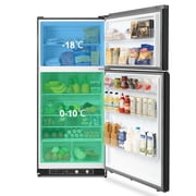 Smad 19 Cu ft 2 Way Refrigerator Top Freezer Propane/LPG Off-Grid Outdoor Black