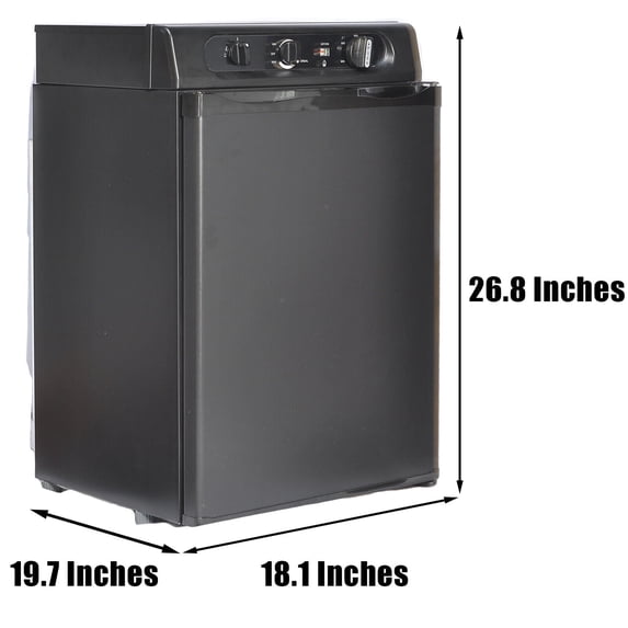 Smad 2.1 Cu ft LPG Propane Gas /AC/DC Truck Cabin Fridge Horsebox RV Caravan Camp