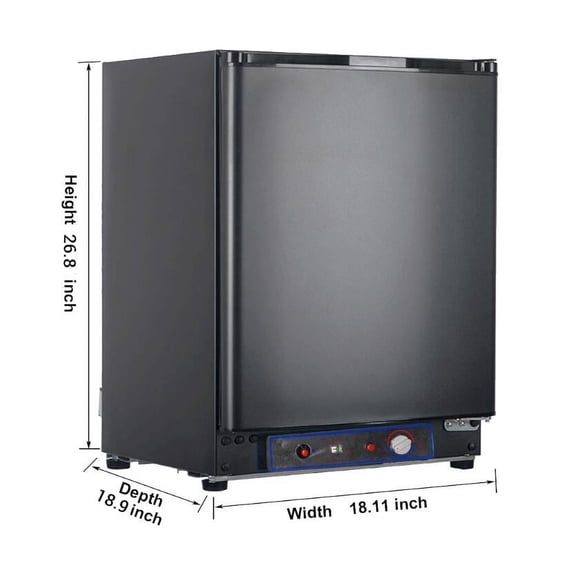 Three Way Rv Fridge Smad 2.1 Cu.ft RV Refrigerator 3 Way, RV Fridge, Gas Propane ...