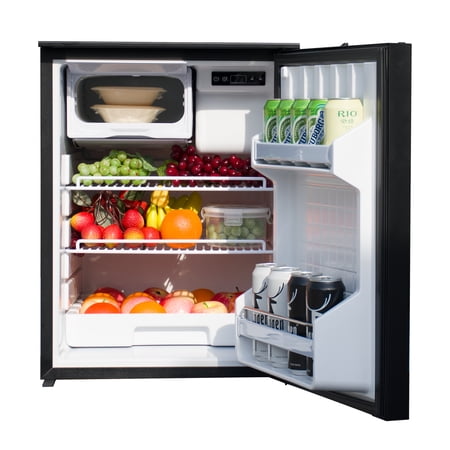 Smad 3.0 Cu ft/80L RV Refrigerator with Freezer Compact Portable Car Fridge