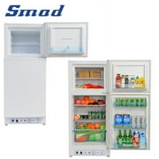 Smad 6.5 Cu ft Propane Refrigerator with Freezer LPG Fridge Cabin Camper Gas Fridge RV Home