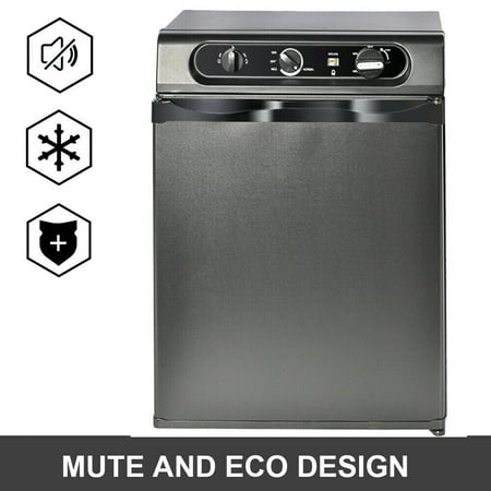 Smad Gas Fridge 2.1 Cu ft LPG Propane /AC/DC Truck Cabin Fridge Horsebox RV Caravan Camp Refrigerator