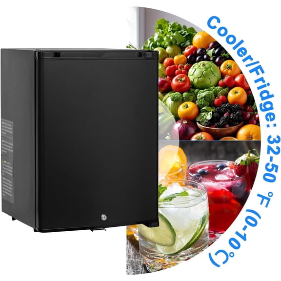 Smad Portable Mini Fridge 1.4 cu ft 12V 110V - Must-Have for RV and Cascadia Semi Tru