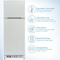 thumbnail image 1 of Smad Propane Refrigerator with Freezer 9.3 Cu ft 110V Fridge for Garage RV Food Truck Off Grid, 1 of 10