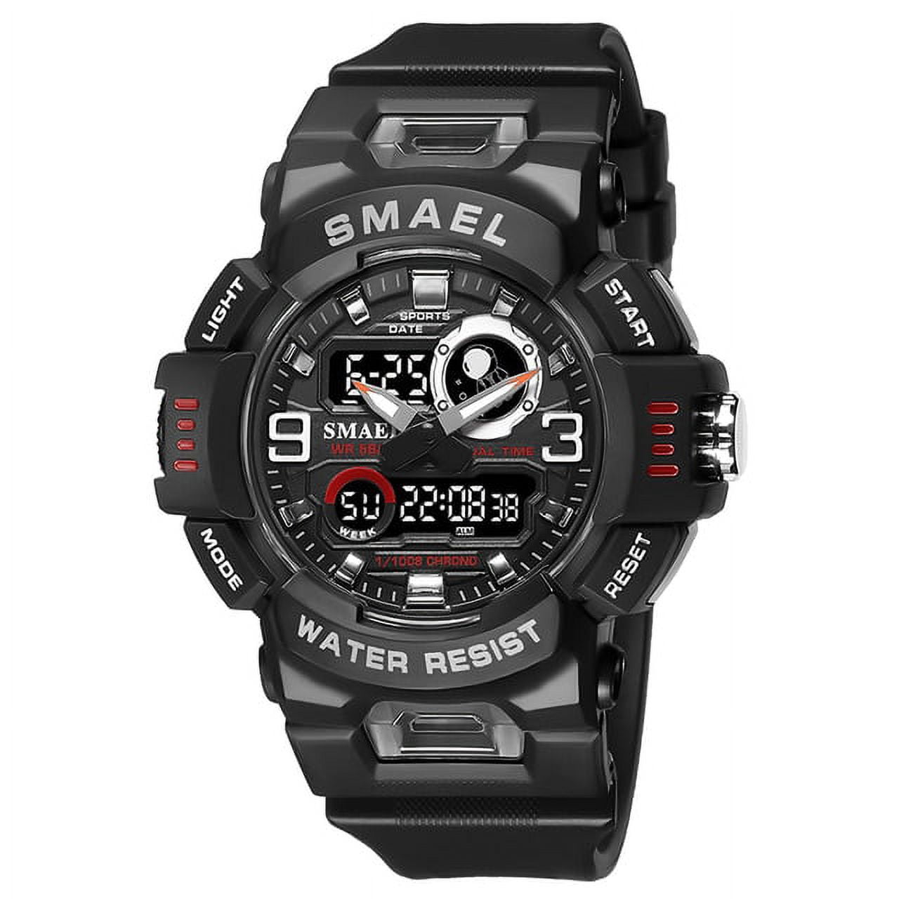 SMAEL 1545 Japan Movement Sport Men Watch, Big Dial Wrist Watch Analog  Digital Quartz Time. : Amazon.in: Fashion