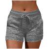 thumbnail image 1 of Gswybco Summer Sports Shorts for Women Drawstring Pocket Lightweight Shorts Solid Color Shorts Loose Short Pants, 1 of 6
