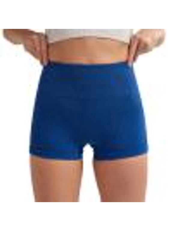 Yoga Workout Short for Women High Waist Shorts Seamless Tummy Control Gym Running Leggings Shorts