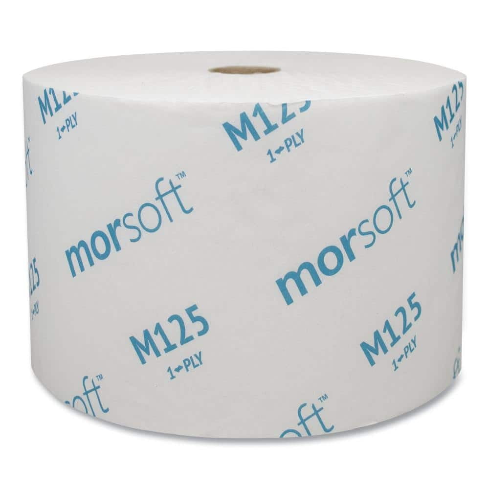 Small 1-Ply Core White Toilet Paper Septic Safe (2500-Sheets/Roll, 24 Rolls/Carton)