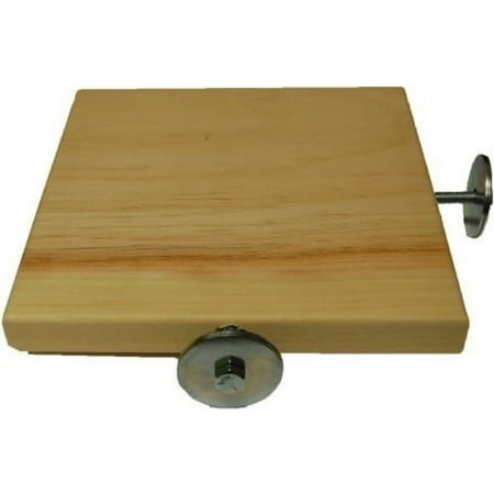 Small 1 count Zoo-Max Natural Cage Corner Shelf