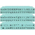 thumbnail image 1 of Small 108 Piece American Typewriter PEGZ Bundle Planner Stamps, 1 of 5
