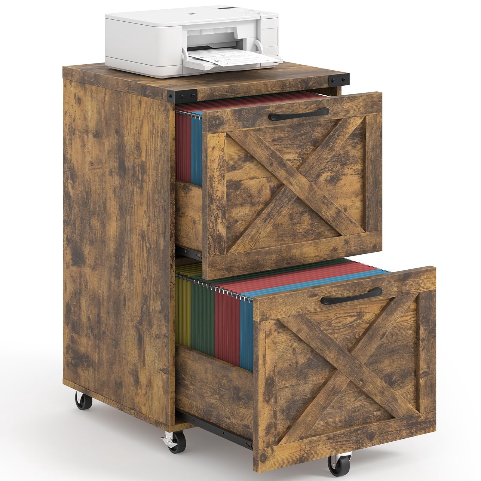 File Cabinet On Casters