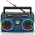 Portable AM/FM Rechargeable Radio with USB, Bluetooth, Long Range, for ...