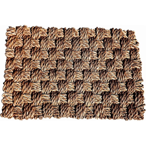 Small Abaca Weave Doormat (25”x17”)