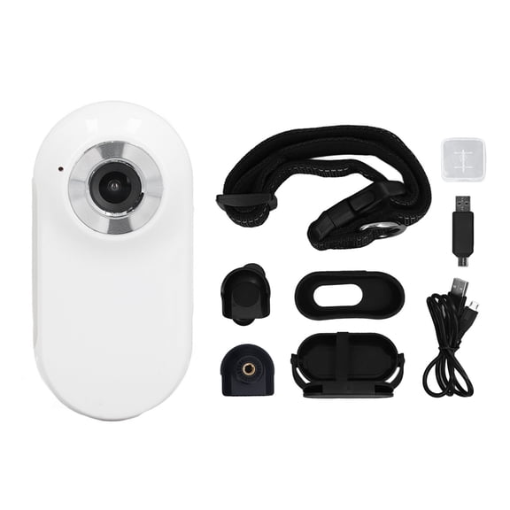 Small Action Camera, Lightweight Pet Collar Camera OTG Connection 1920x1080P Portable For Dogs Cats