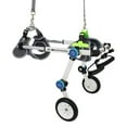 thumbnail image 1 of Small Adjustable Pet Dog Wheelchair, Hind Leg Rehabilitation Wheelchair, Assisted Walking Wheelchair Car, 1 of 6