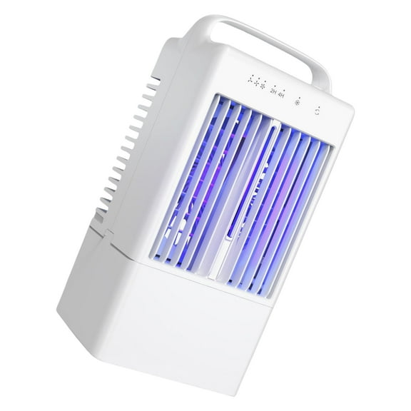 Small Air Conditioning Cooling Fan 3 Speed 4H Timer Cooling Fan Radiator For Bedroom Room Outdoor Desk