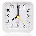 thumbnail image 1 of Small Analog Alarm Clock Battery Operated, Travel Silent with No Ticking Analog Quartz Snooze, Light, 1 of 6