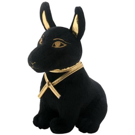 Small Ancient Egyptian Anubis Dog Stuffed Animal Plush Toy