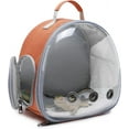 thumbnail image 1 of Small Animal Carrier Backpack Space Capsule Bubble Window Carrier Backpack for Lizard Guinea Pig (Pink), 1 of 7