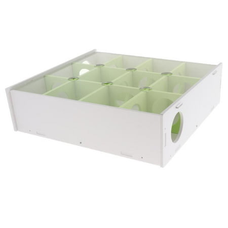 Small Animal Hamster Maze Tunnel Gerbil Rat - Green