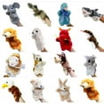 thumbnail image 1 of Small Animal Hand Puppet Plush Toy, Soft Washable Kids & Adult Size, for Storytelling, Classroom Teaching, Role Play and Gift, 1 of 2