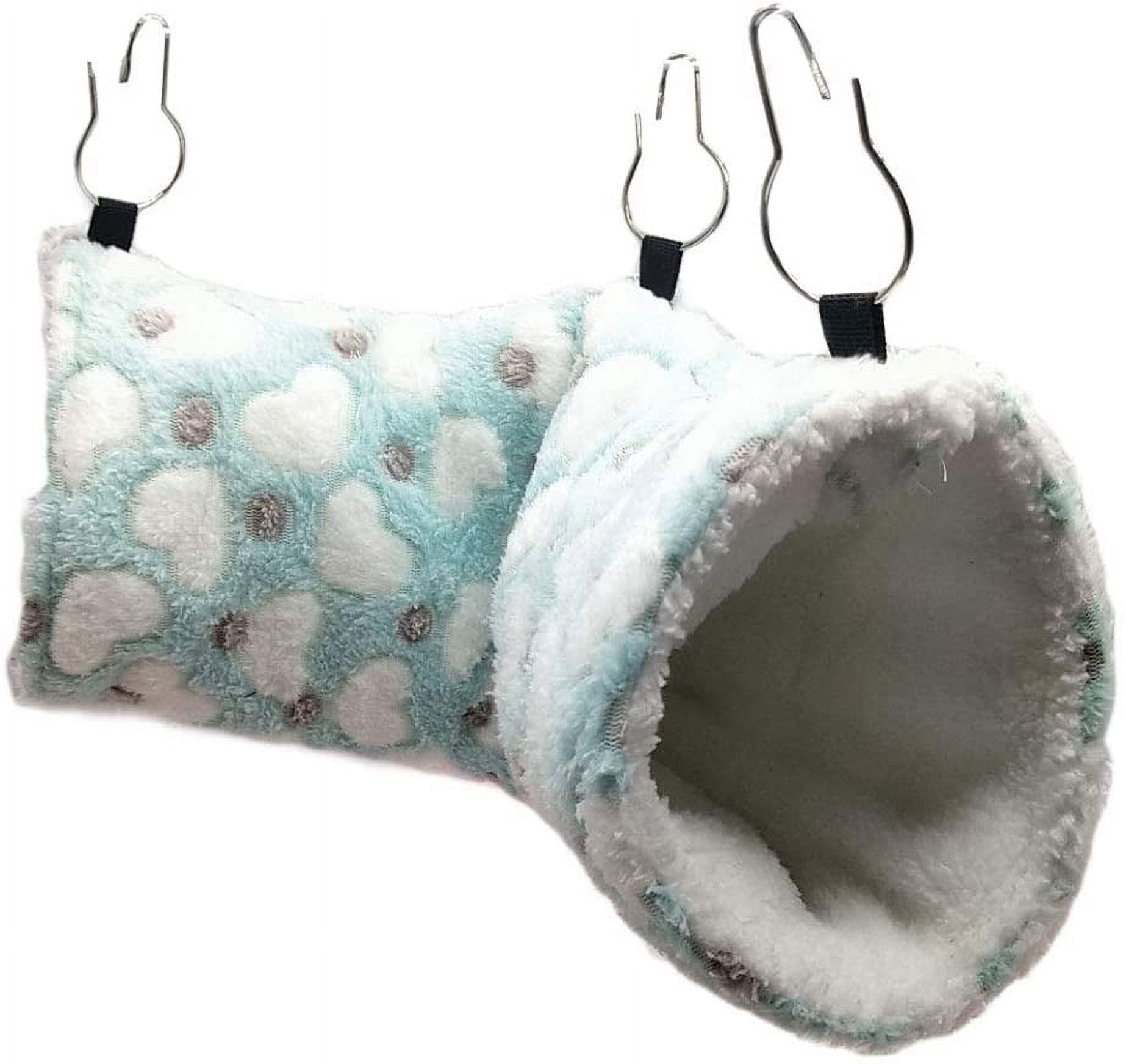 Small Animal Hanging Tunnel, Hamster Hanging Toys, Hammock Swing, Bedding Accessories For Chinchilla Ferret, Squirrel, Guinea Pig, Rat, Playing Sleeping