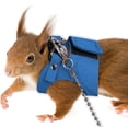 thumbnail image 1 of Small Animal Harness Leash Set 3 Sizes Adjustable Escape Proof Lightweight Training Walking Vest for Squirrel Ferret Chipmunk Outdoor Adventure, 1 of 9