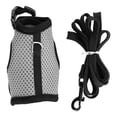 thumbnail image 1 of Small Animal Harness and Leash Set, Adjustable Breathable Mesh Vest, Comfortable Gentle Walking Control, for Small Guinea Pigs Rabbits Ferrets, Outdoor Training Exploration, 1 of 3