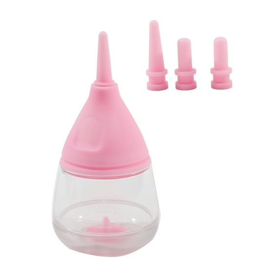 Small Animal Nursing Bottle, Newborn Puppy & Kitten Feeding Kit With Nipple, Pet Milk Water Feeder Bottle For Weaning, Anti-Choke Design For Kittens Puppies Small Pets