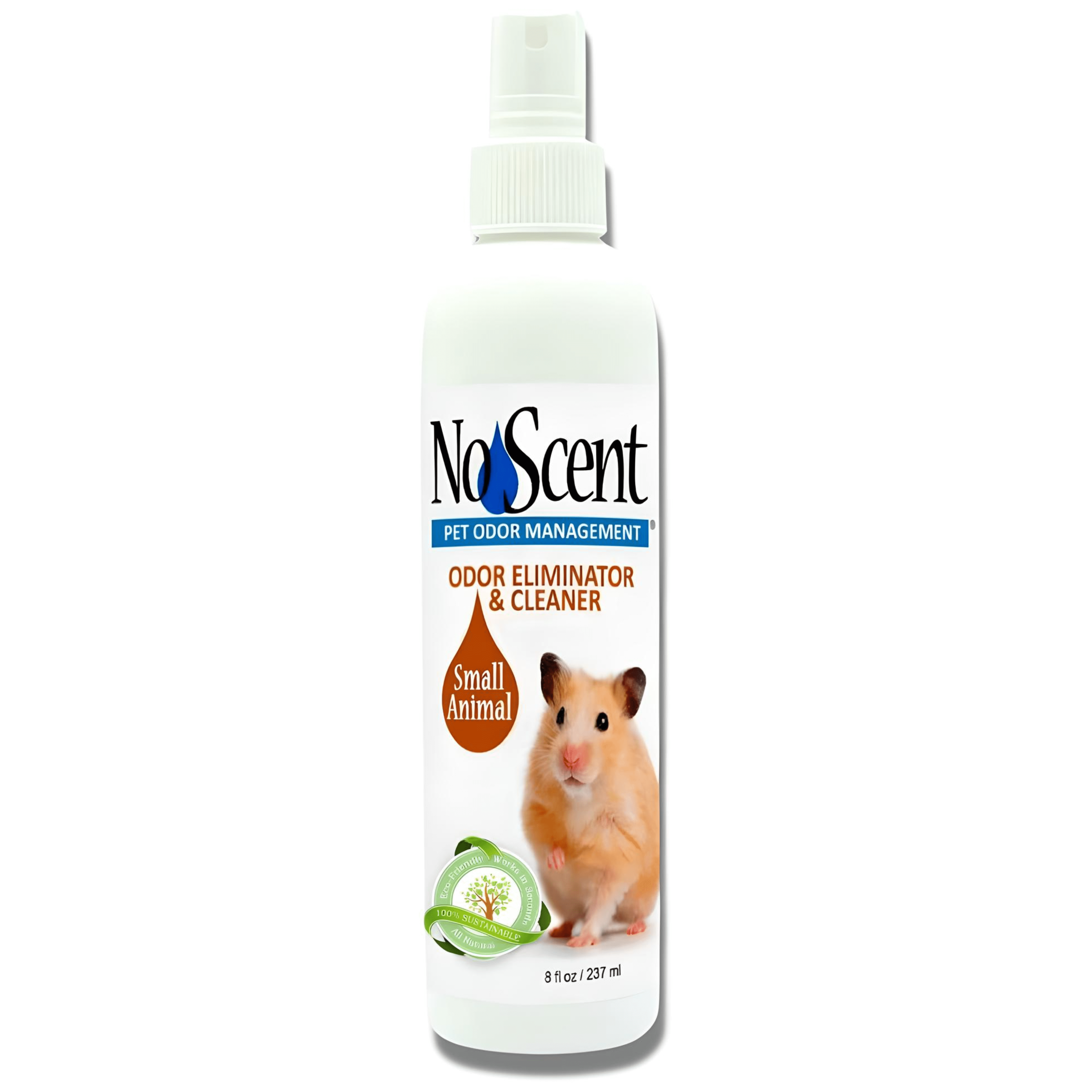 No Scent Small Animal Pet Odor Cleaner for Hamster, Guinea Pig Cages
