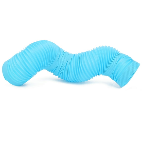 Small Animal Play Tunnel, Retractable Pet Play Tunnel Tunnel Toy For Mink Anti-fouling For Ferrets For Groundhog For Guinea Pig Blue
