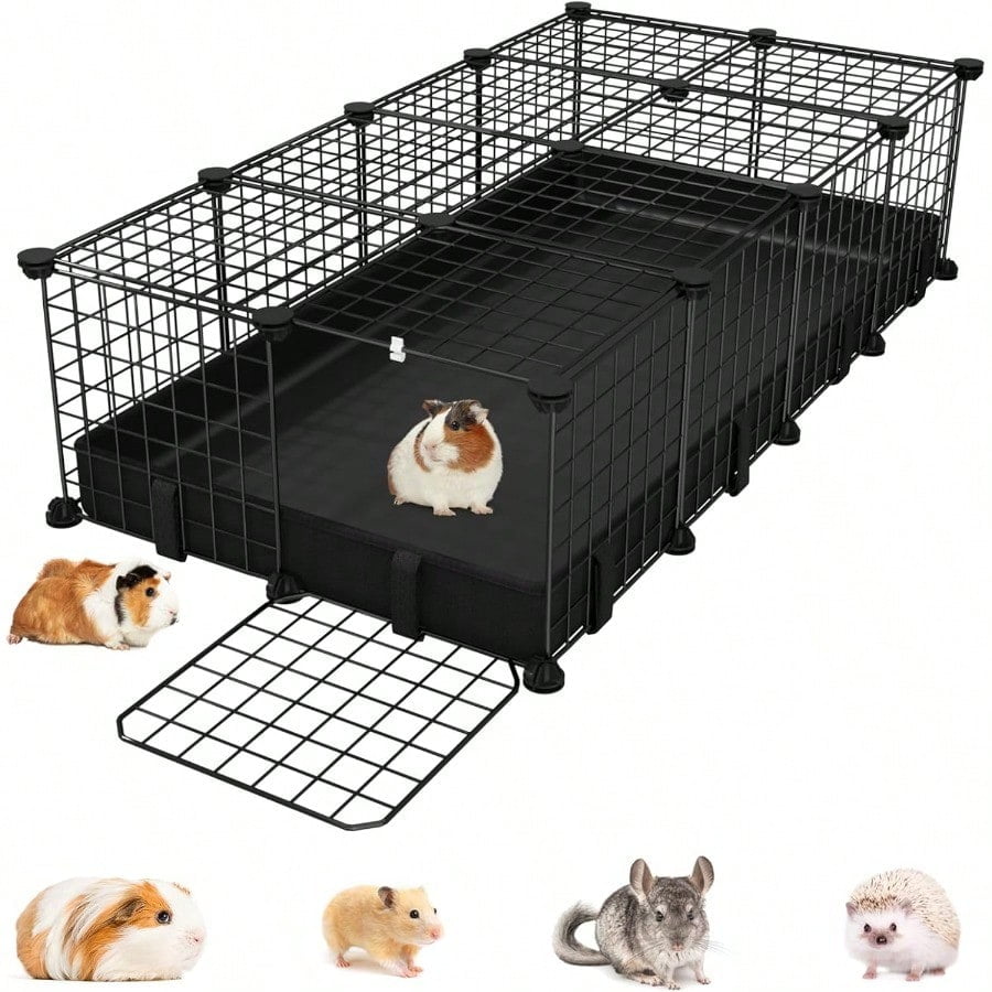 Visual Reference: Small Animal Playpen With Waterproof Matguinea Pig Cages 4824 612