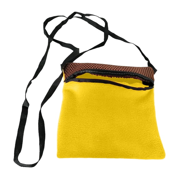 Small Animal Portable Travel Bag - Breathable Handbag For Hamster/Hedgehog/Sugar Glider With Chew Play Toy