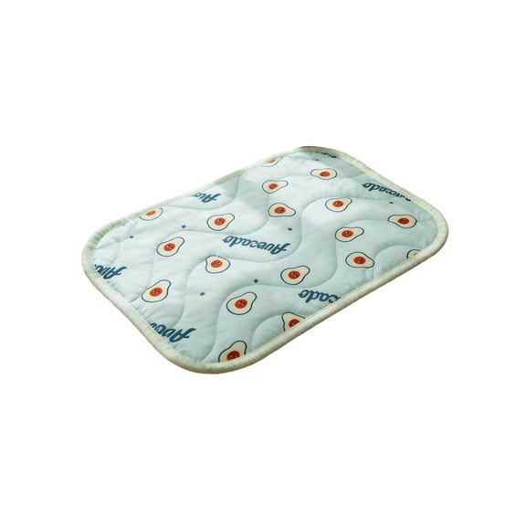 Small Animals Cooling Mat, Cats Dogs Cooling Sleeping Pad, Rabbit Cool Pad, Breathable for Rabbit Cats Dogs Hedgehog Hamster Stay Cool Green