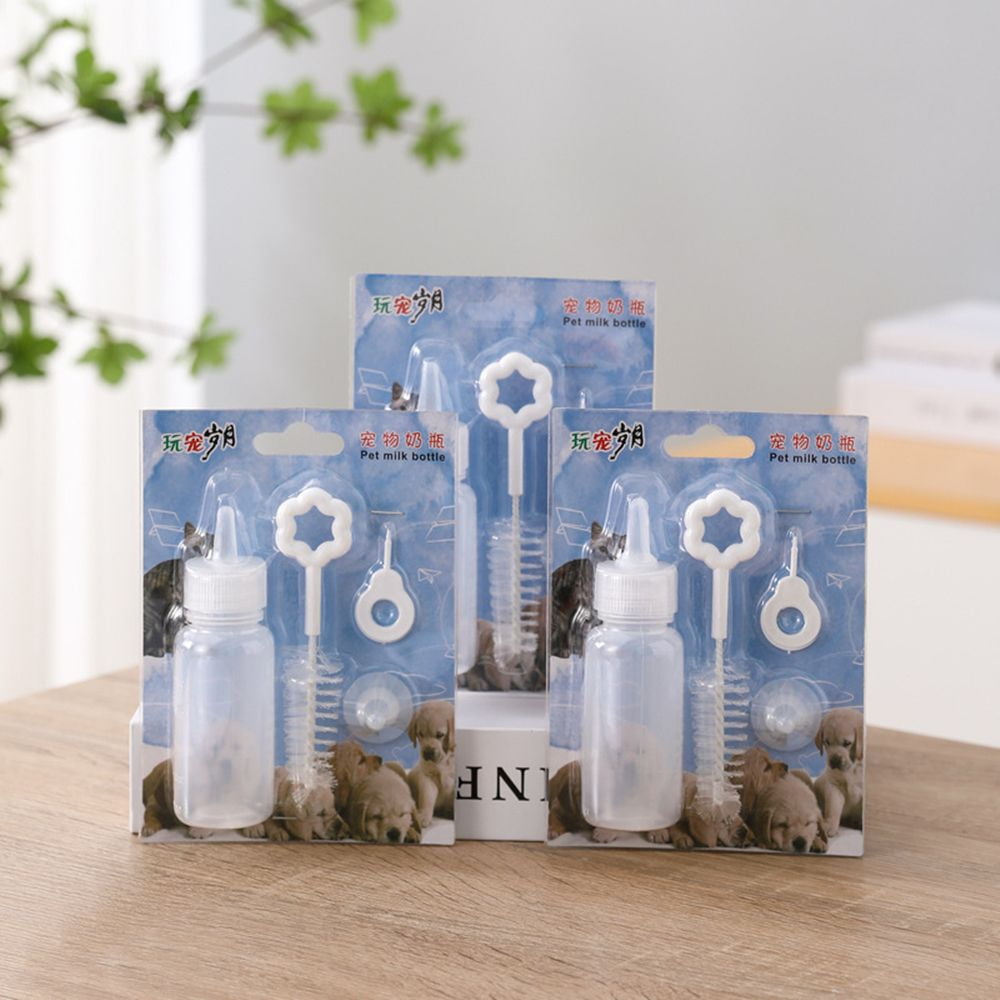 Small Animals Feeding Tool Newborn Kitten Cat Replacement Milk Bottle