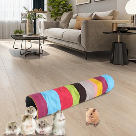 Small Animals Guinea Tunnels Exercising Training Activity Cages Foldable for Ferrets Hedgehogs Hamster Mice Chinchilla