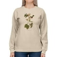 thumbnail image 1 of Small Anna Hummingbird Sweatshirt Women -John James Audubon Designs, Female 3X-Large, 1 of 4