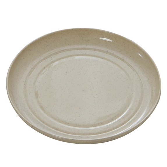 Small Appetizer Plates,6 Inch Dessert Salad Plates,Pinch Bowls for Cooking Prep, Plastic Dipping Soy Sauce Dish, Dip Bowls,Plastic Plates for Party Wedding Birthday,Dessert Plates(Z1-Beige)