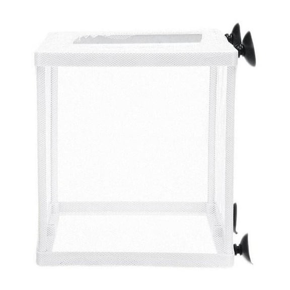 Small Aquarium Fish Breeder Box, Clear Plastic Floating Hatchery Incubator for Baby Fry and Sick Fish Isolation