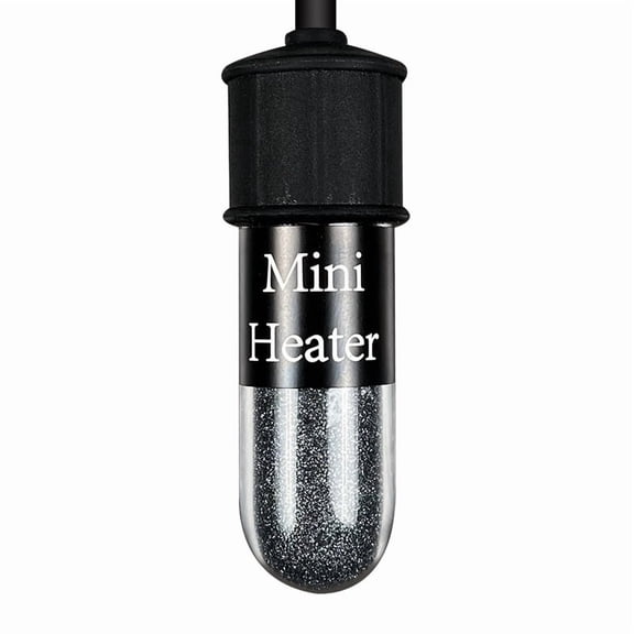 Small Aquarium Heater Submersible Fish Tank Heater Betta Heater Turtle Heater Super Mini Aquarium Heater with Digital Display Thermostat