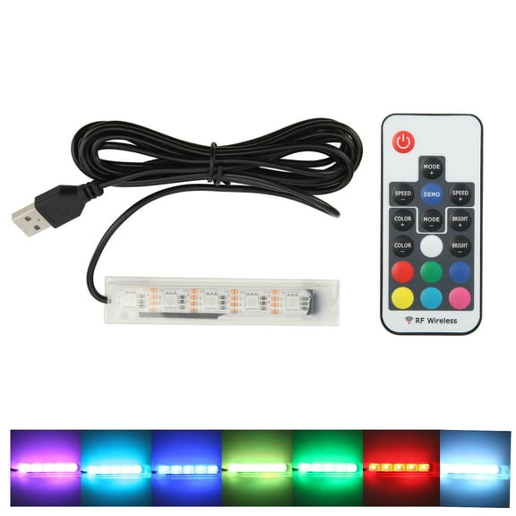Small Aquarium Light, Fish Lamp Lightweight For Plants For Landscape Black Wire