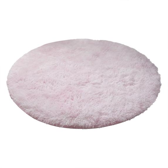 Small Area Rugs,Outdoor Mat Non Slip Doormat,Round Soft Area Rugs for Kids Girls Room Princess Plush Shaggy Carpet Cute Circle Nursery Rug for Kids Baby Girls Bedroom Living Room Home Decor