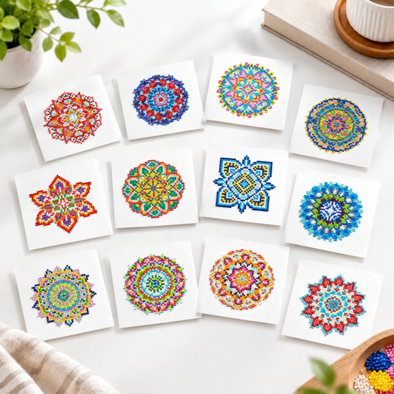Small Art Kits Mandala Miniting
